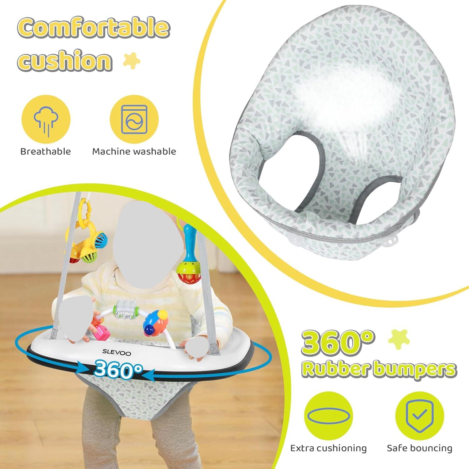 Slevoo Doorway Bumper Jumper With Tray