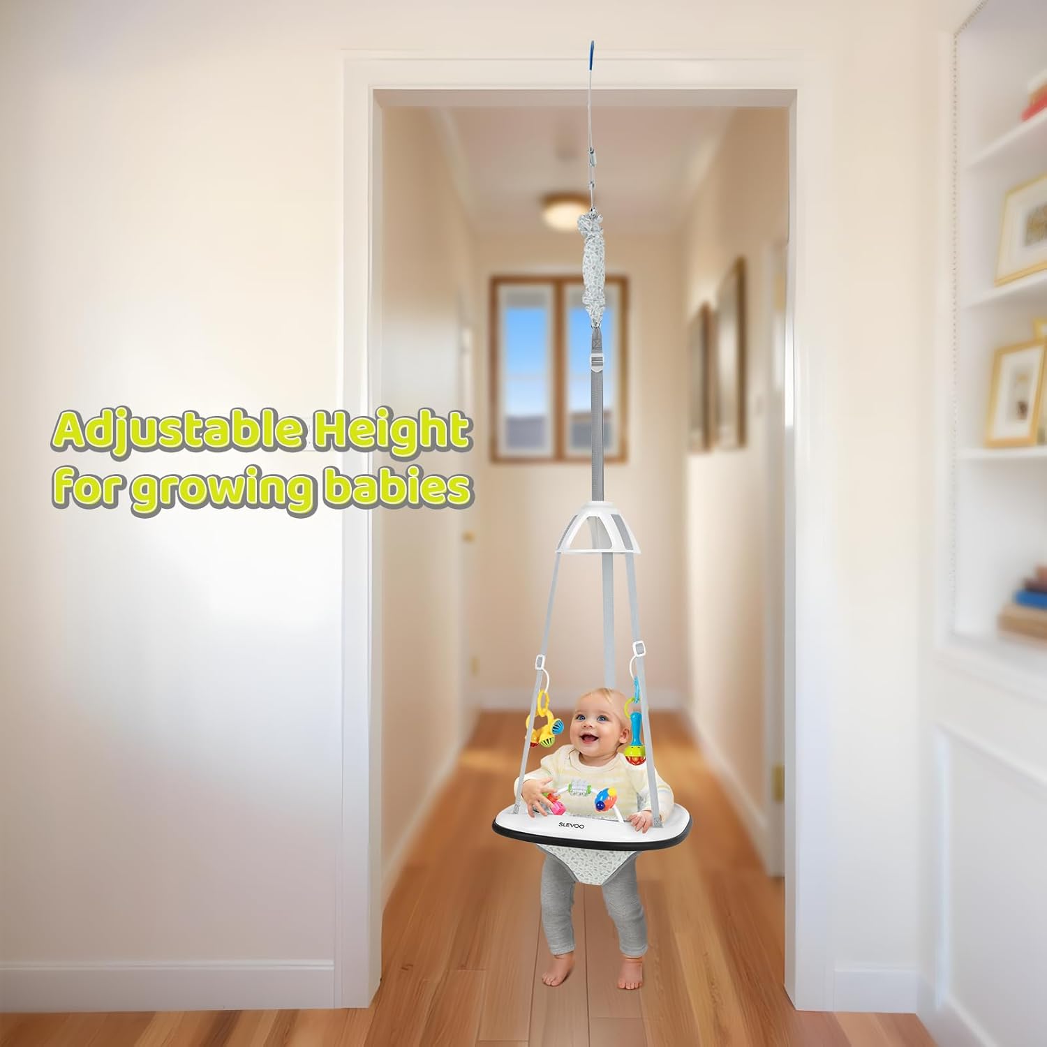 Slevoo Doorway Bumper Jumper With Tray