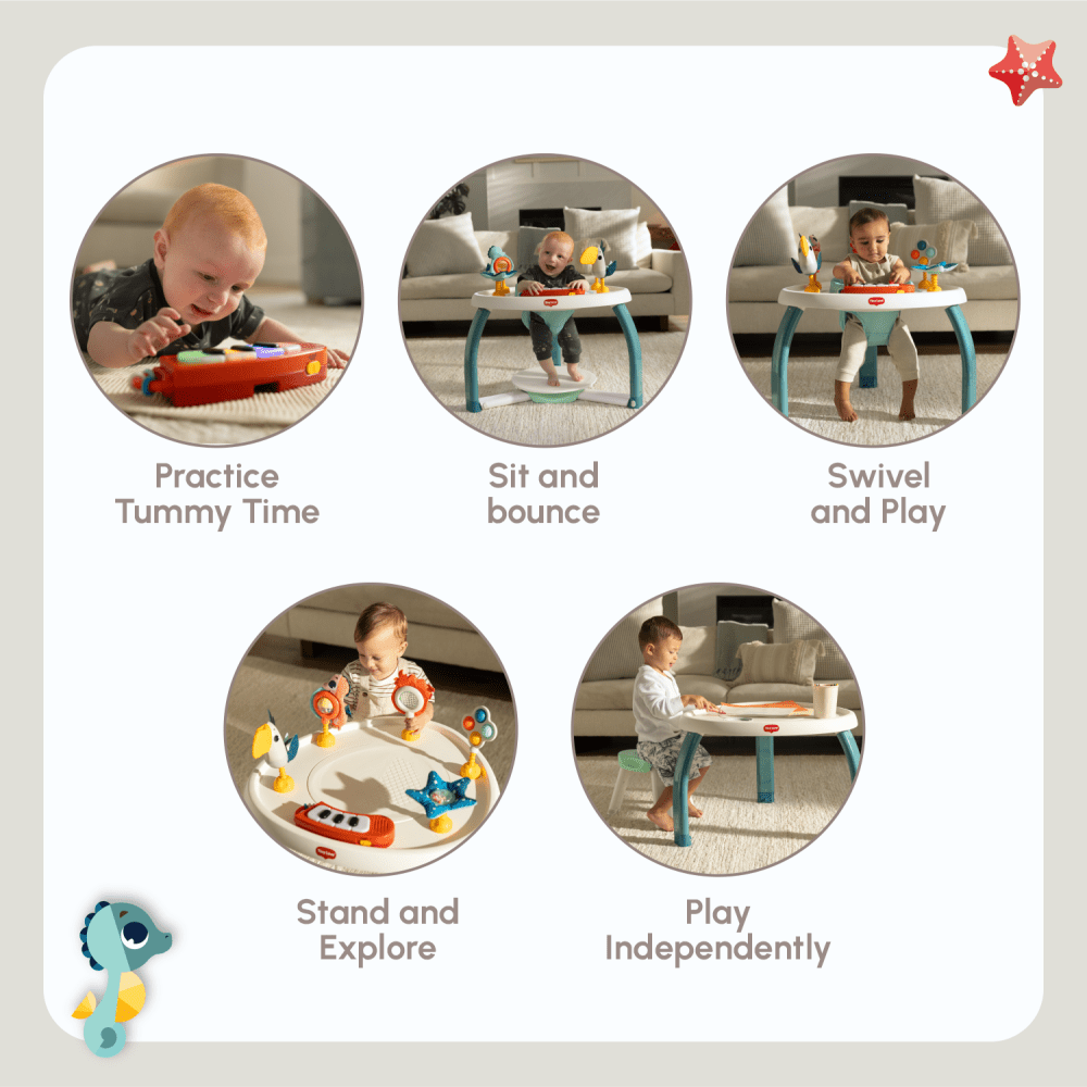 Tiny Love Tiny Mariner 5-in-1 Here I Grow Stationary Activity Center