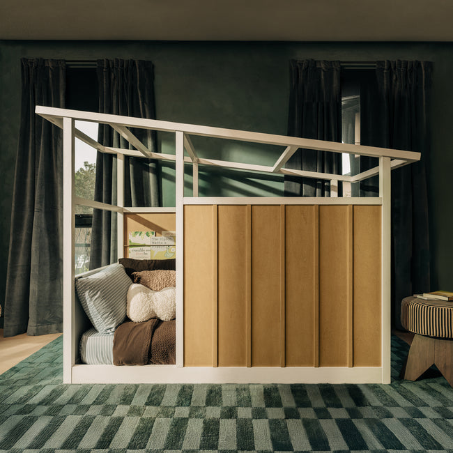 Babyletto Palma Mid-Century House Montessori-Inspired Twin Bed