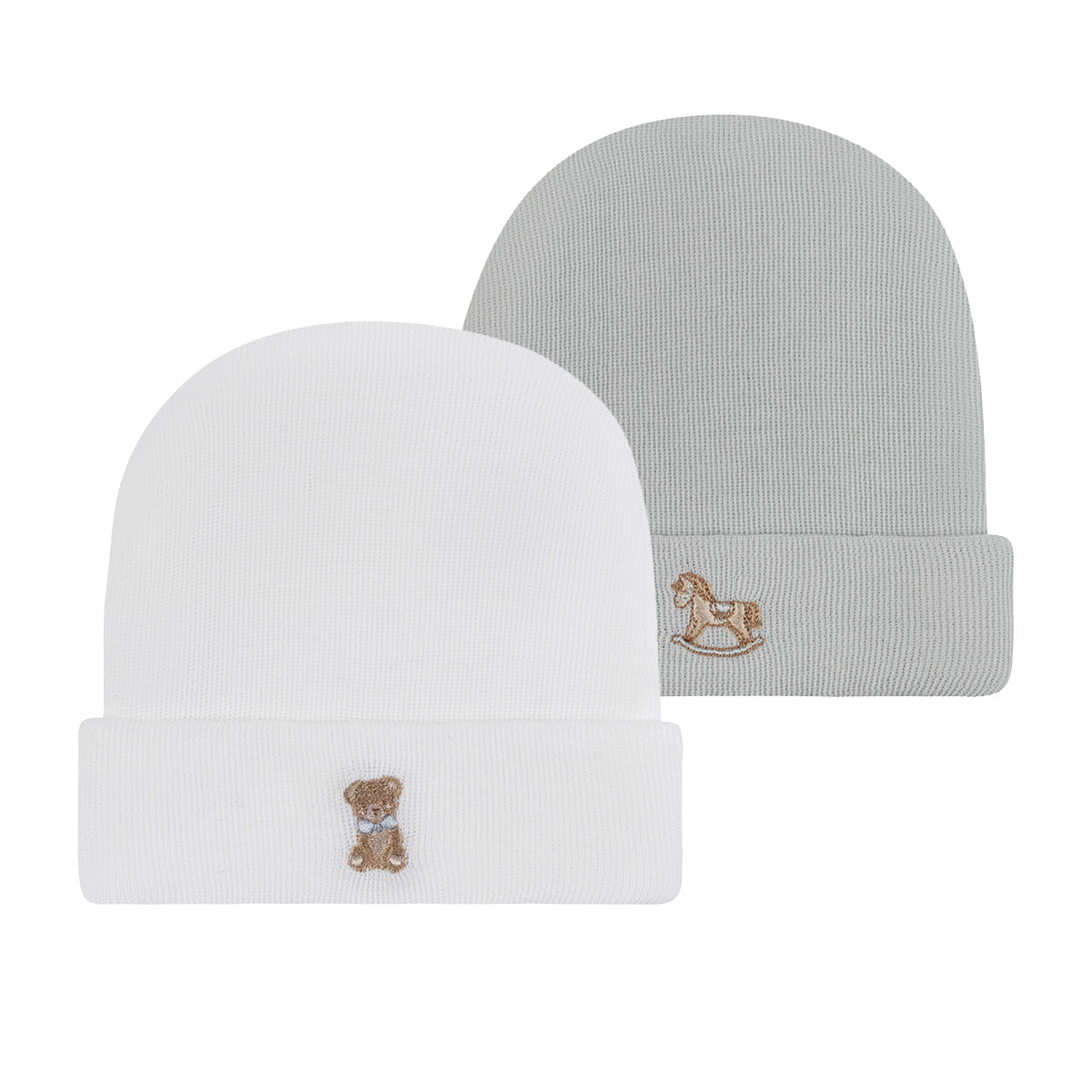 Ely's & Co. Baby Hospital Hats | 2-Pack