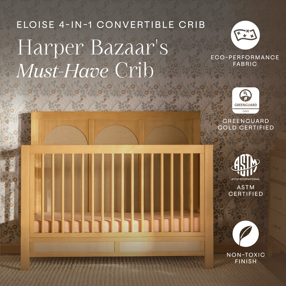 Namesake Eloise 4-in-1 Convertible Crib
