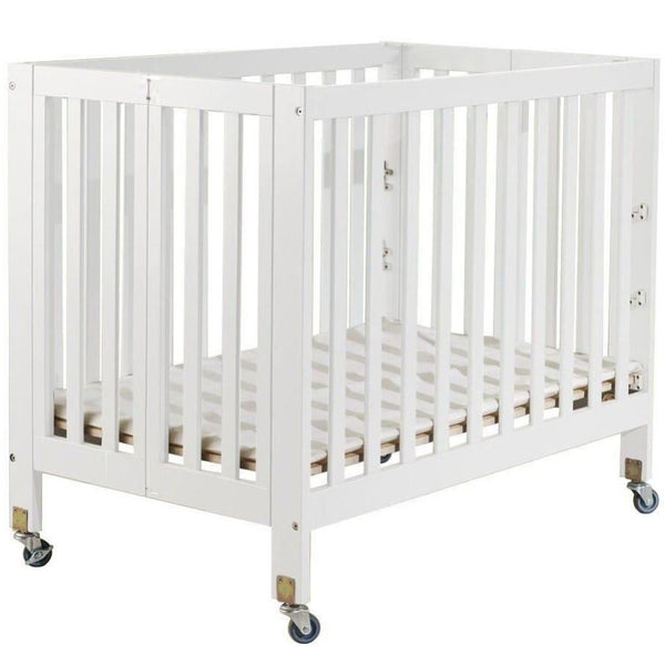 Big Oshi Sarah Flat 3 Level Mini Portable Crib Free 3