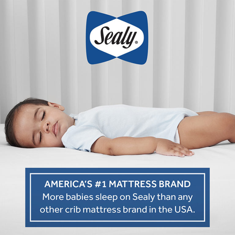 Sealy Posture Haven 2-Stage Crib and Toddler Mattress