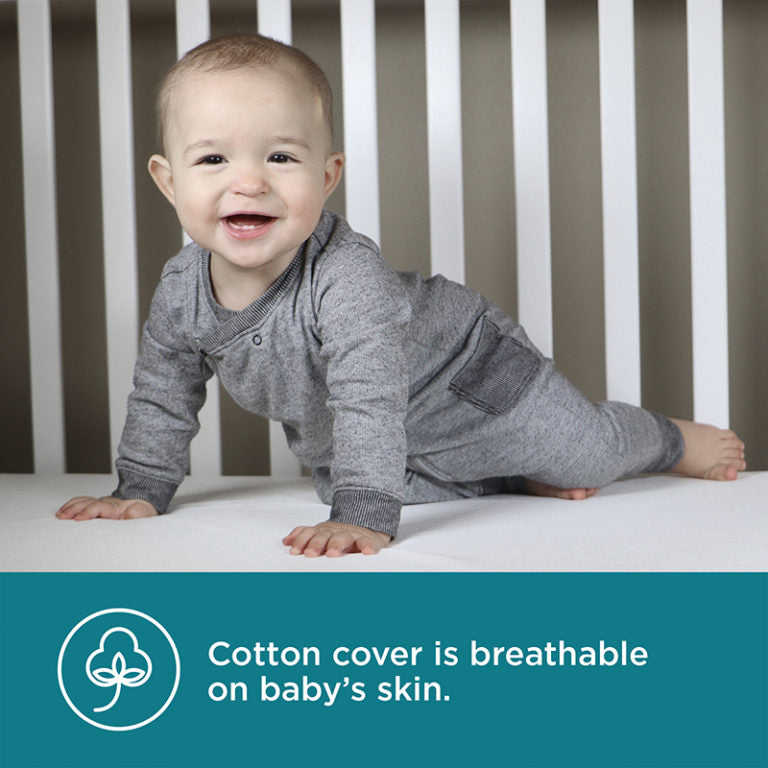 Contours Vibes™ 2-Stage Soothing Vibrations Crib and Toddler Mattress