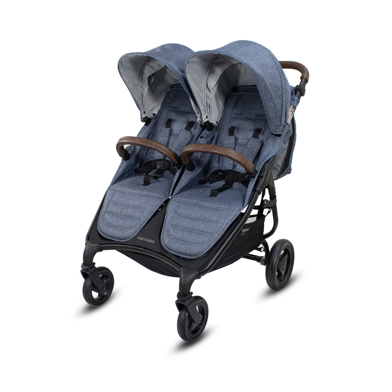 Mega babies' Valco Snap Duo Trend double stroller comes in a variety of colors.