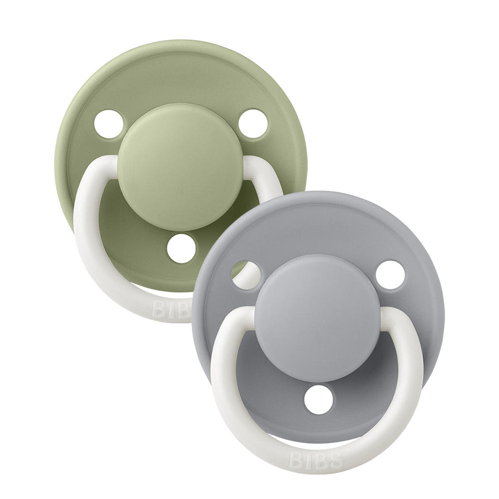 BIBS Pacifier De Lux Silicone 2 Pack