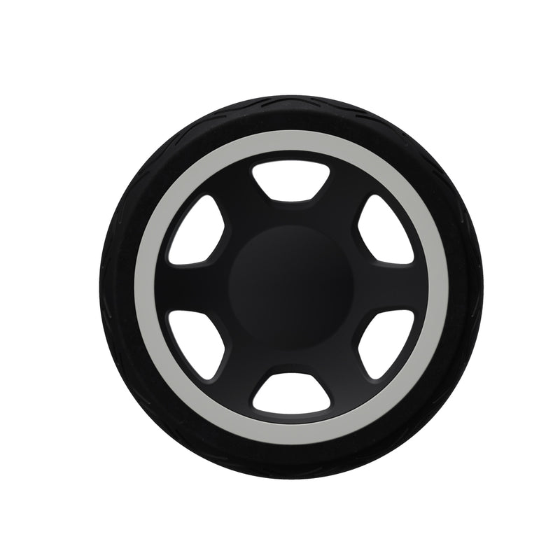 Full wheel suspension is a benefit of the Joolz Aer stroller, sold by Mega babies.