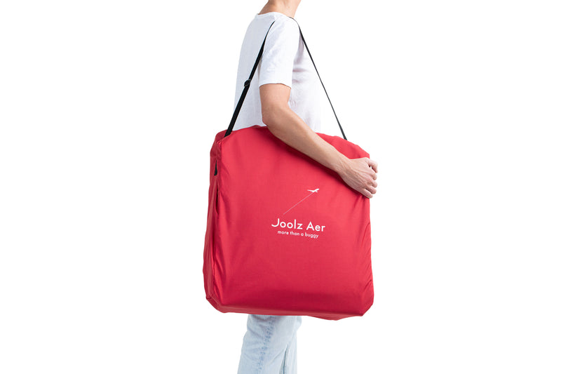 Mega babies includes a travel bag with the Joolz Aer stroller, for on-the-go use.