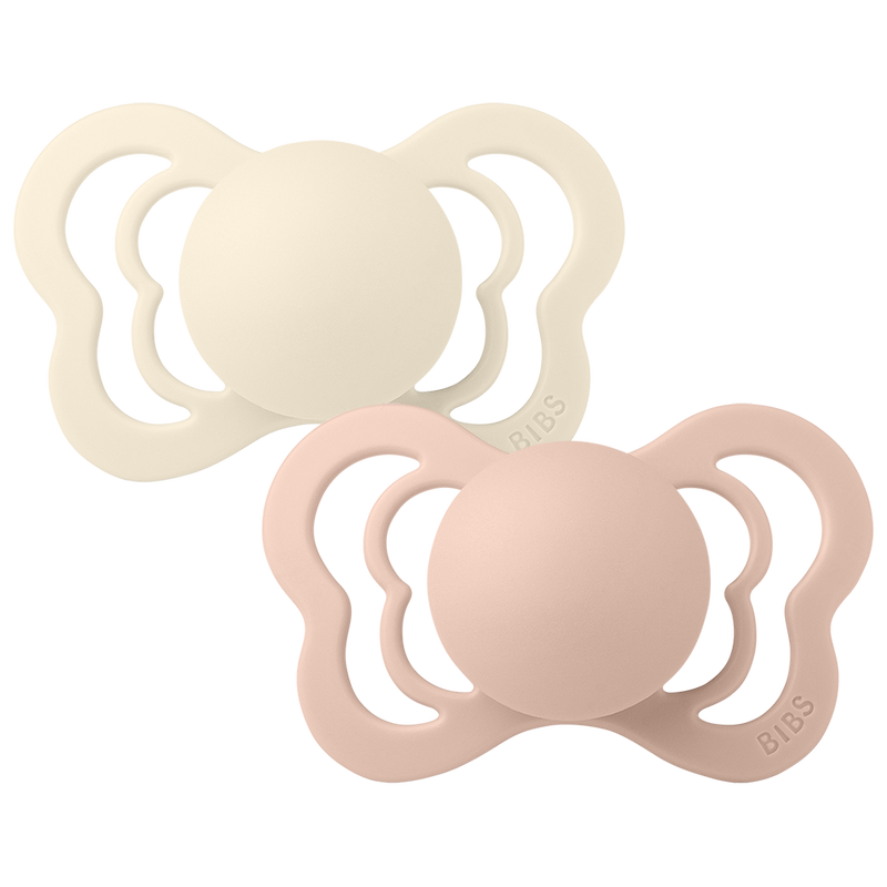 BIBS Pacifier Couture Silicone- 2 Pack