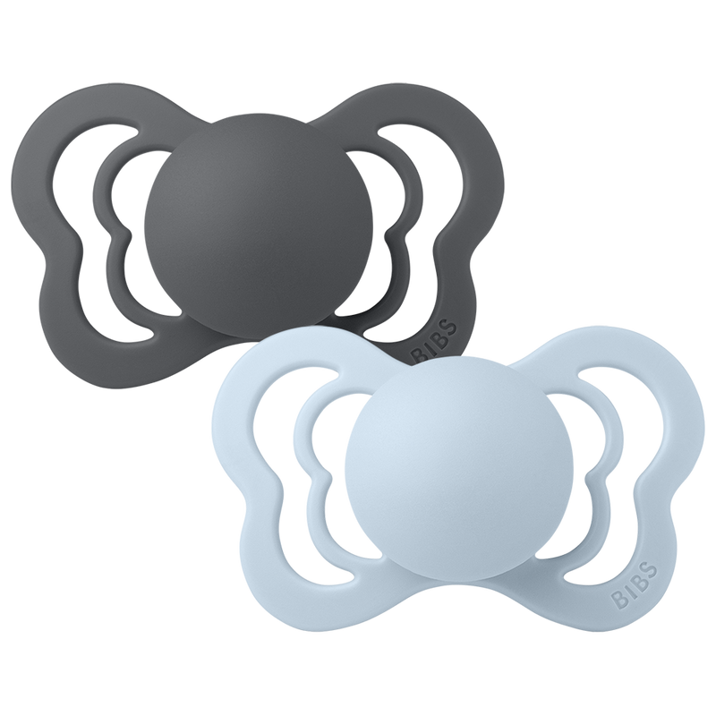BIBS Pacifier Couture Silicone- 2 Pack