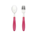 Innobaby Din Din SMART EZ Grip Spoon & Fork Set with Case