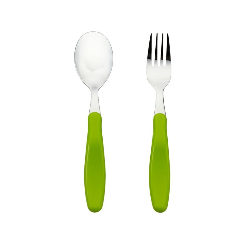 Innobaby Din Din SMART EZ Grip Spoon & Fork Set with Case