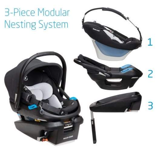 Maxi Cosi Tayla Stroller + Free Coral Infant Car Seat