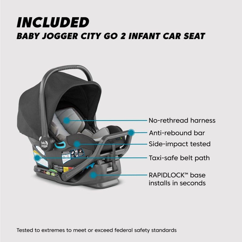 Baby Jogger City Select 2 + City GO 2 Travel System