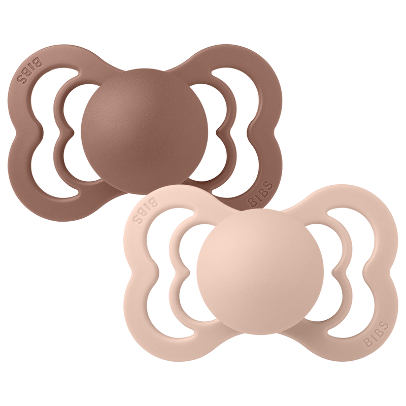 BIBS Pacifier Supreme Silicone - 2 Pack