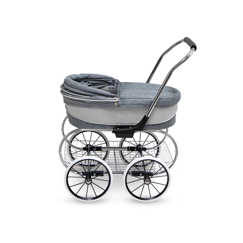 The hood of the Valco Doll stroller is collapsible, like a real stroller! From Mega babies.