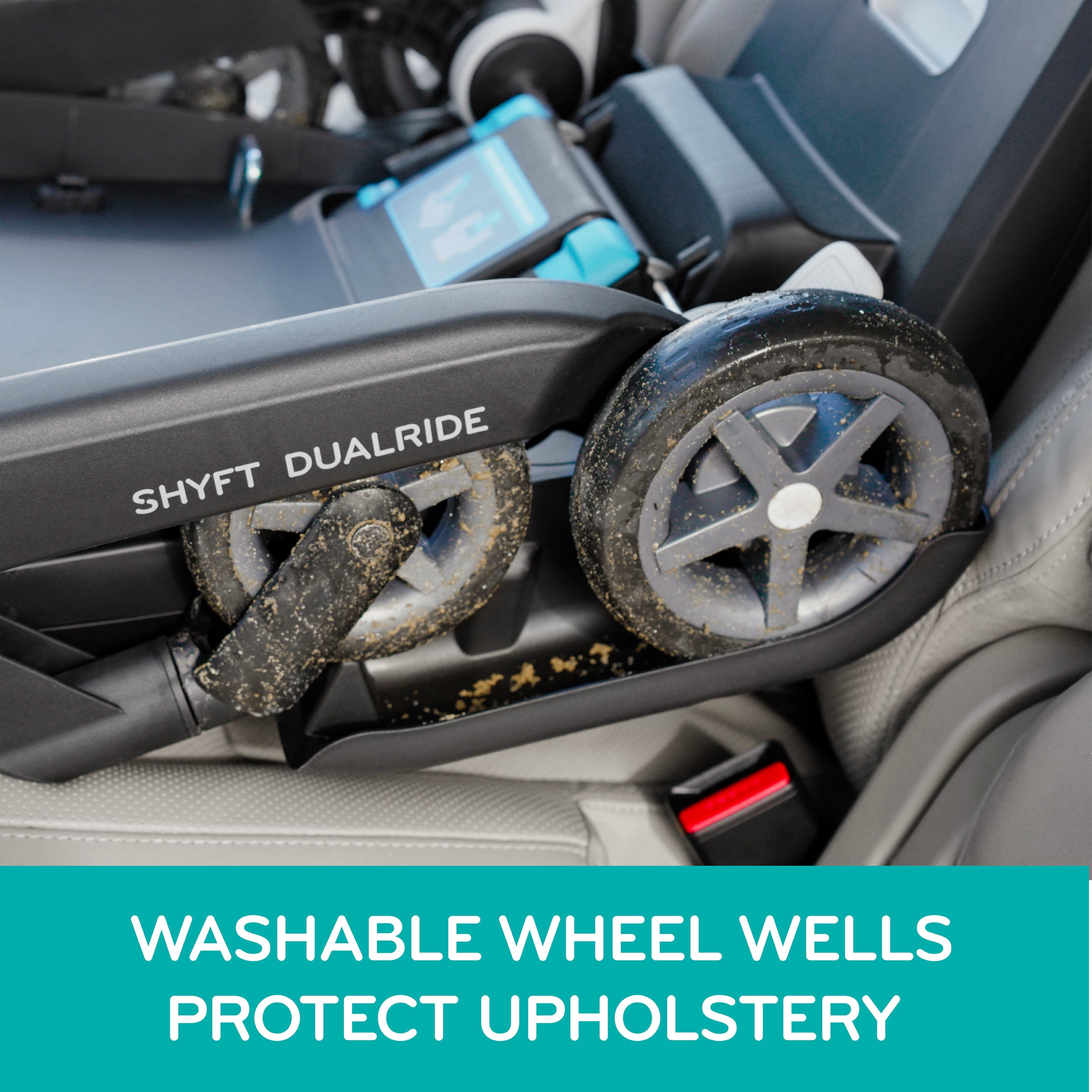 Evenflo Shyft DualRide Infant Car Seat and Stroller Combo with Carryal