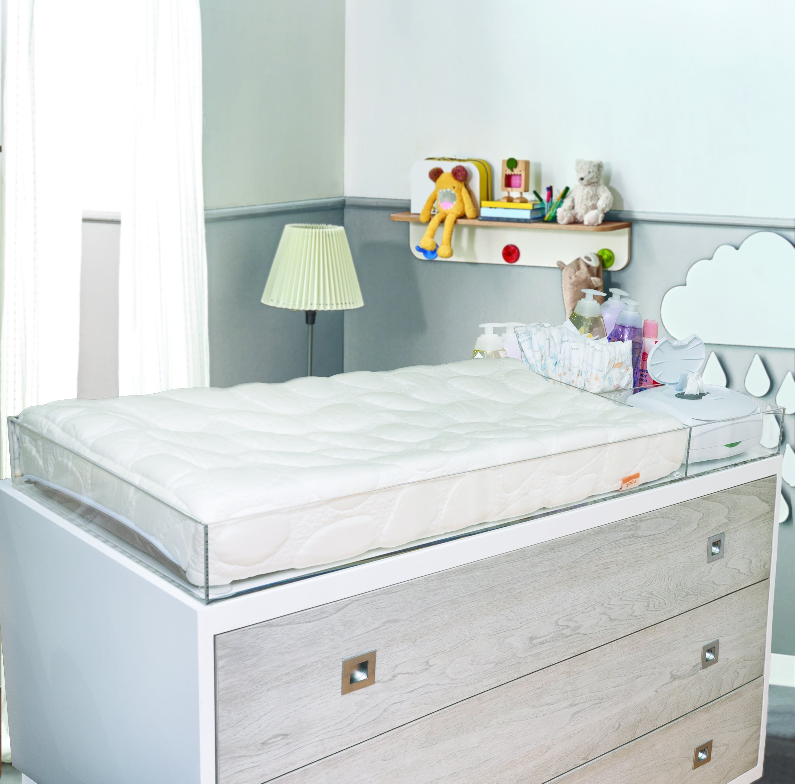 Lucite changing table hotsell