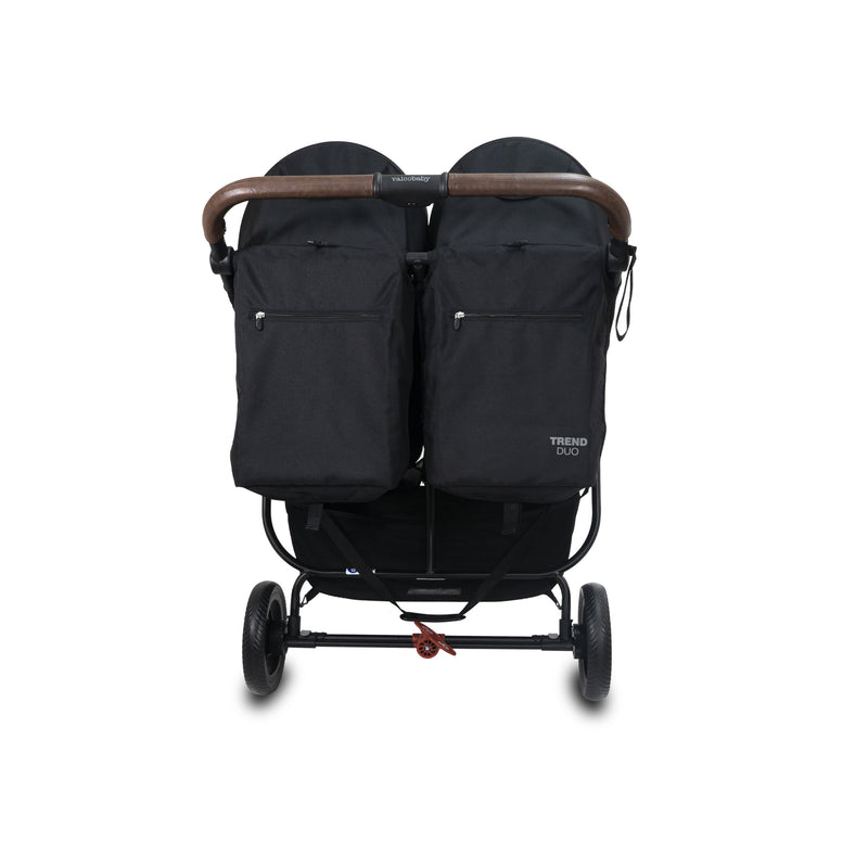 Includes a handle for easy transport on the Valco Snap Duo Trend stroller from Mega babies.