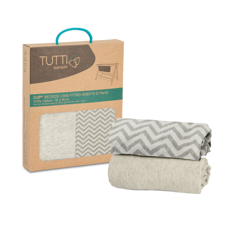 Fitted sheets for tutti bambini sales cozee
