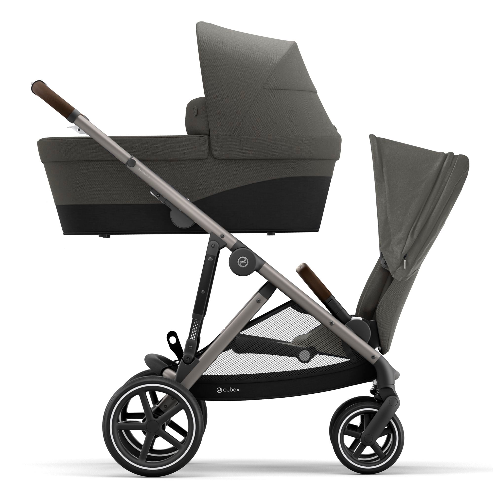 cybex gazelle s cot soho grey Cybex Gold Gazelle S Complete Stroller + S Cot