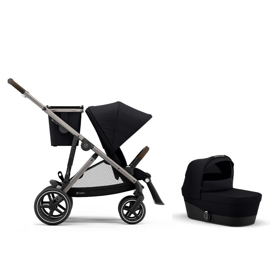 cybex gazelle s deep black Cybex Gold Gazelle S Complete Stroller + S Cot