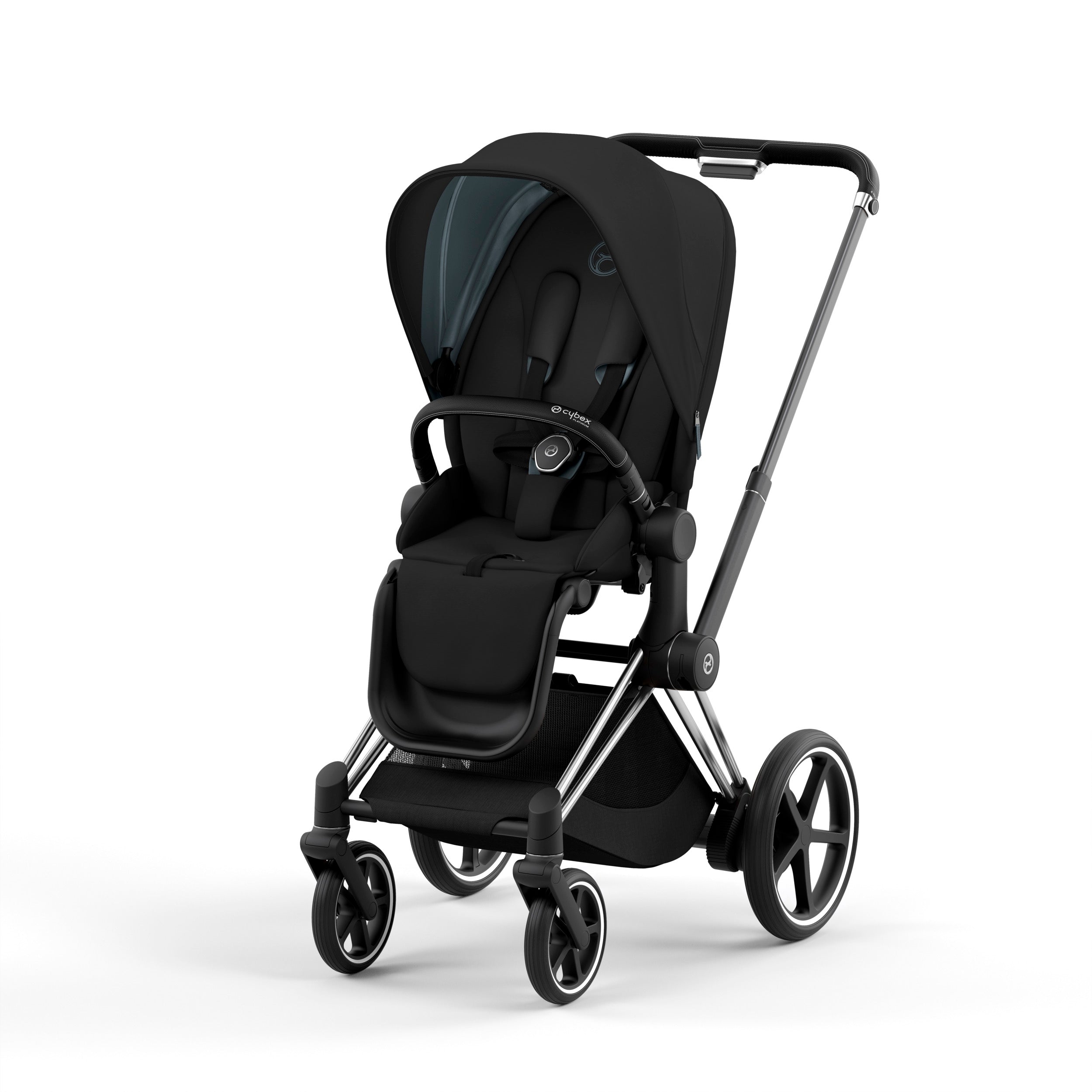cybex priam double stroller Cybex e-Priam 2 Stroller, Rose Gold/Sepia Black