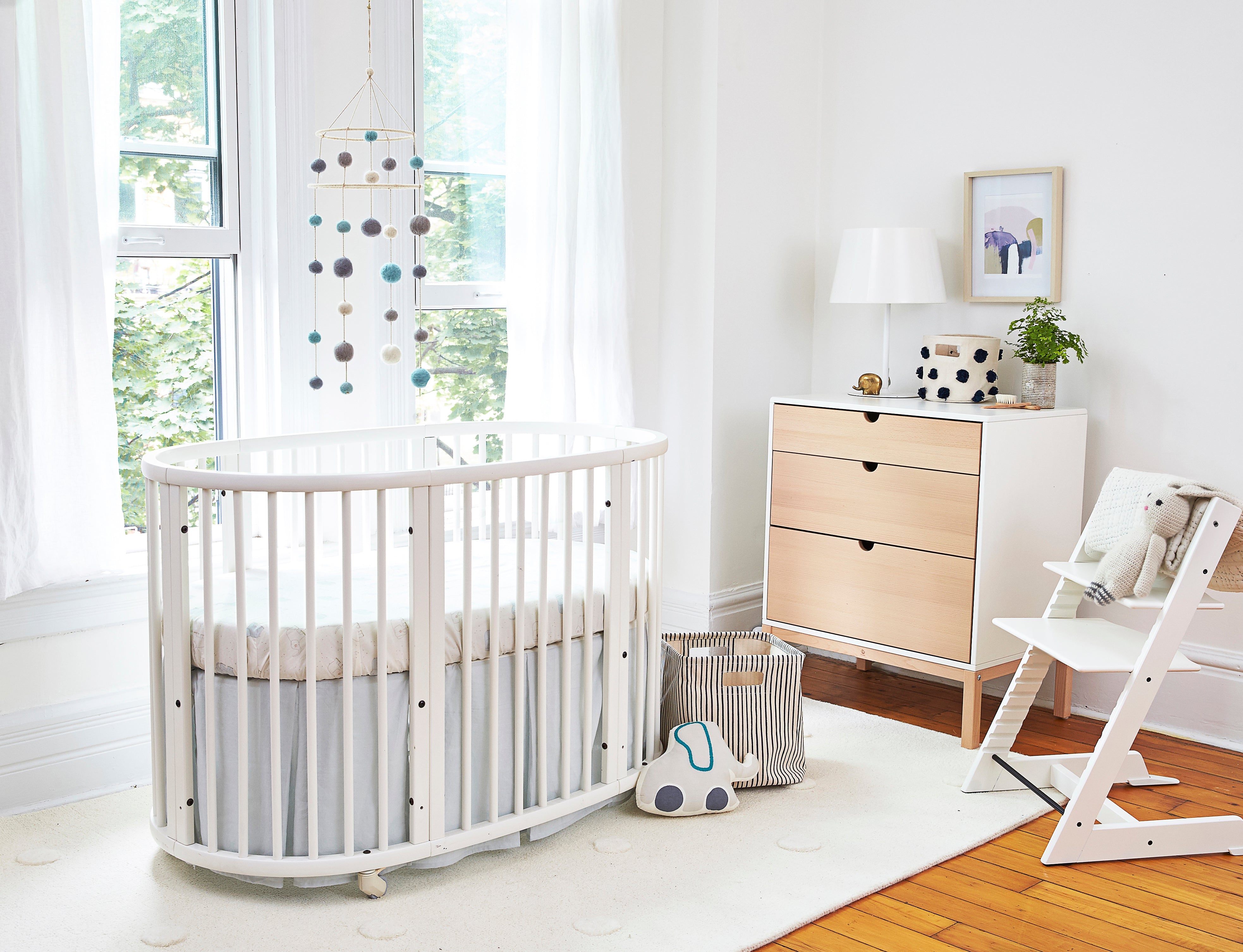 stokke sleepi nursery Stokke Sleepi Bed Skirt