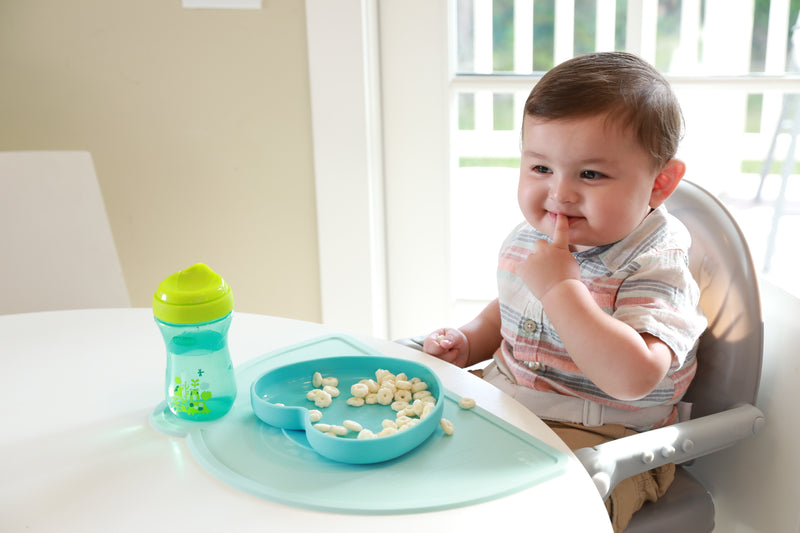 Chicco Easy Plate Silicone Heart Shaped Plate