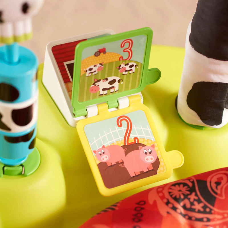 Farm store animal exersaucer