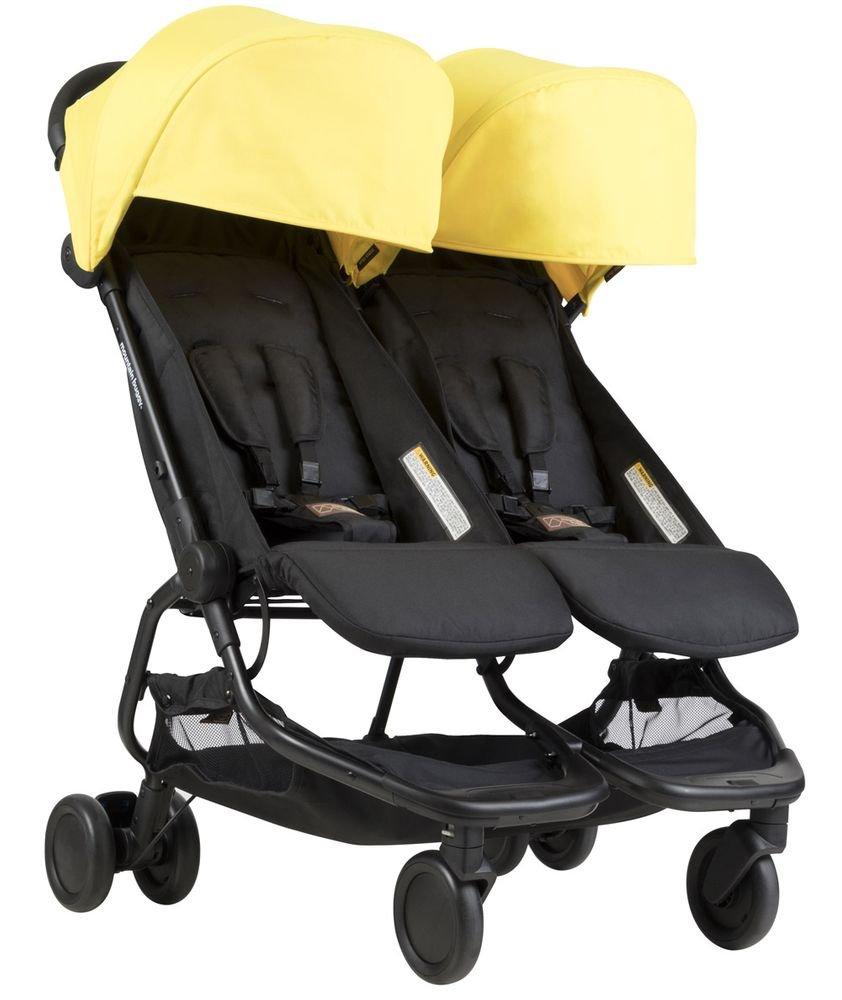 Mountain Buggy Nano Duo Compact Double Stroller
