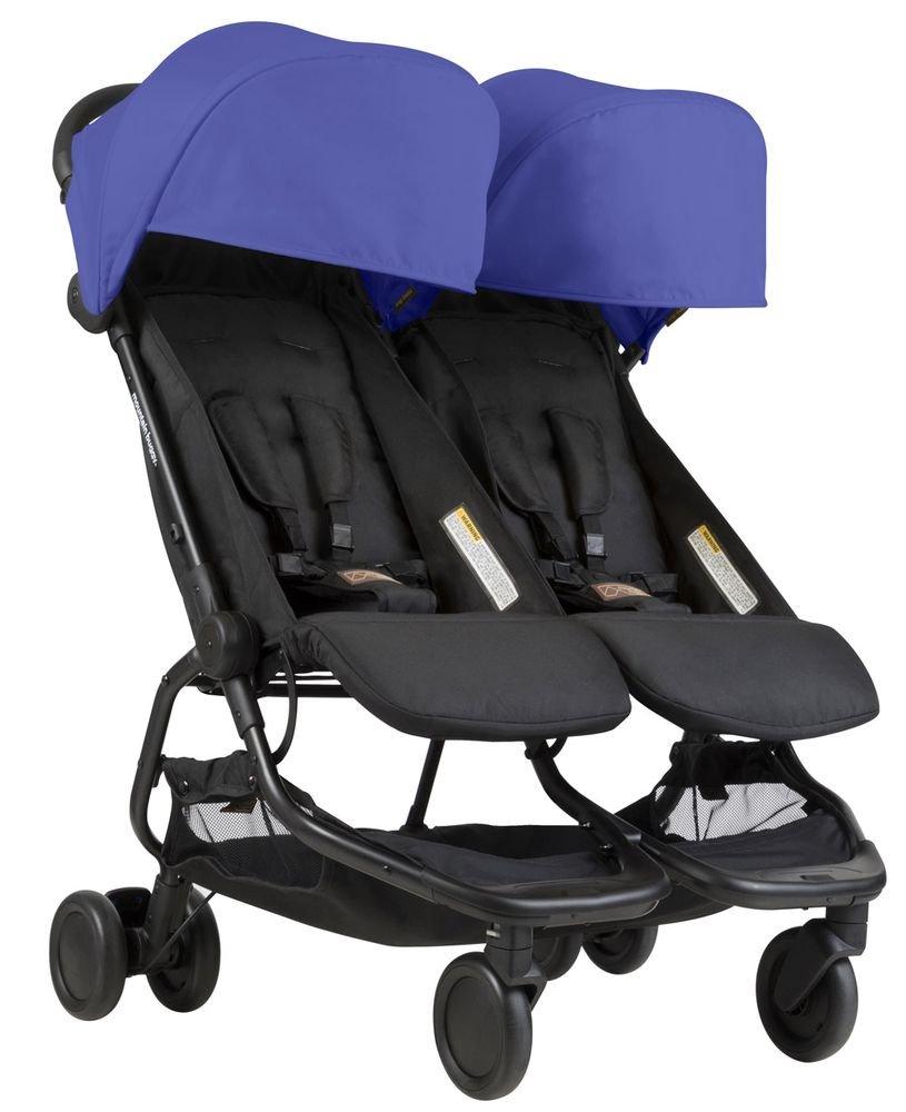 small compact double stroller Mountain Buggy Nano Duo Stroller