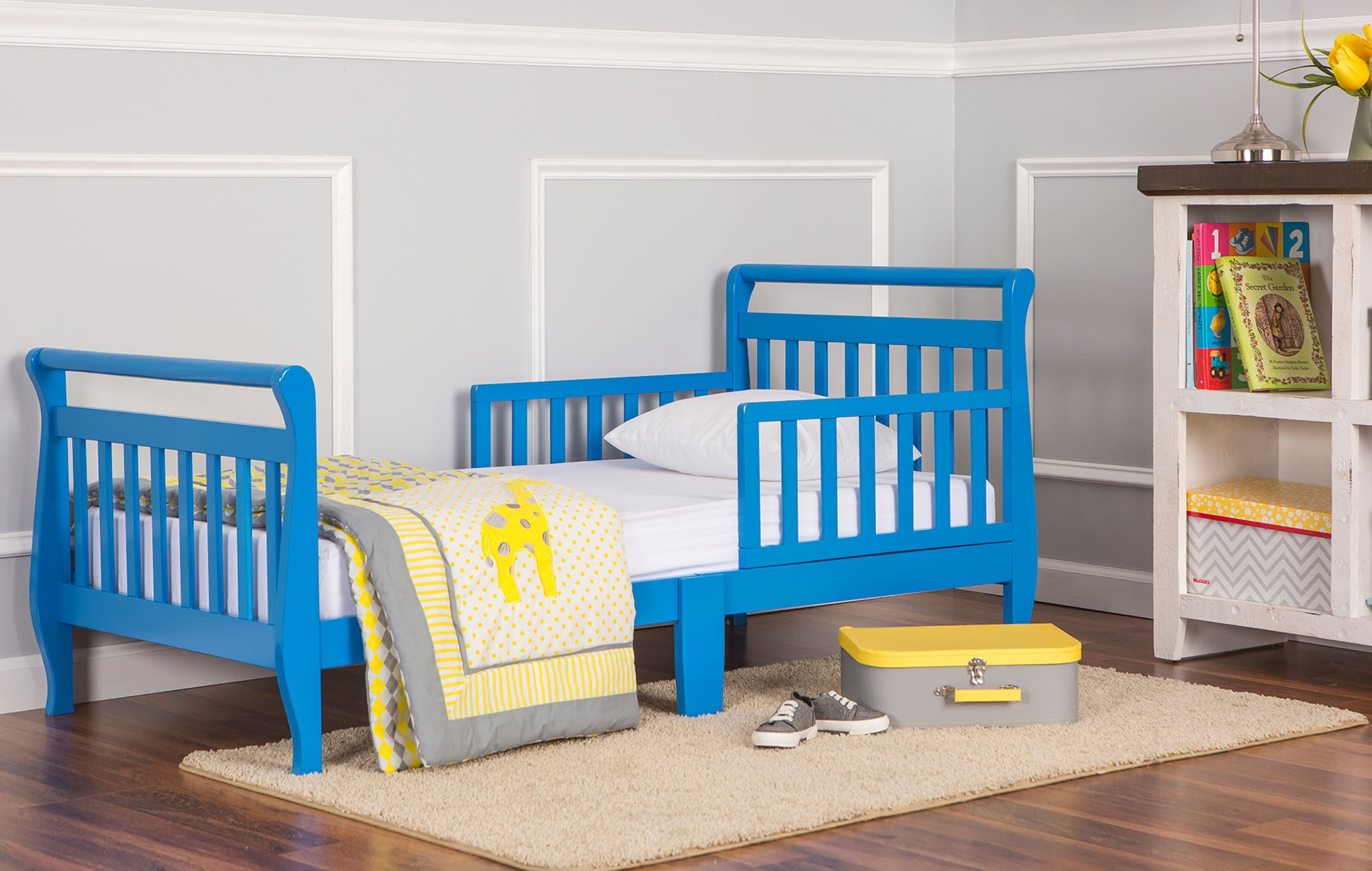 Dream On Me Sleigh Toddler Bed - Mega Babies
