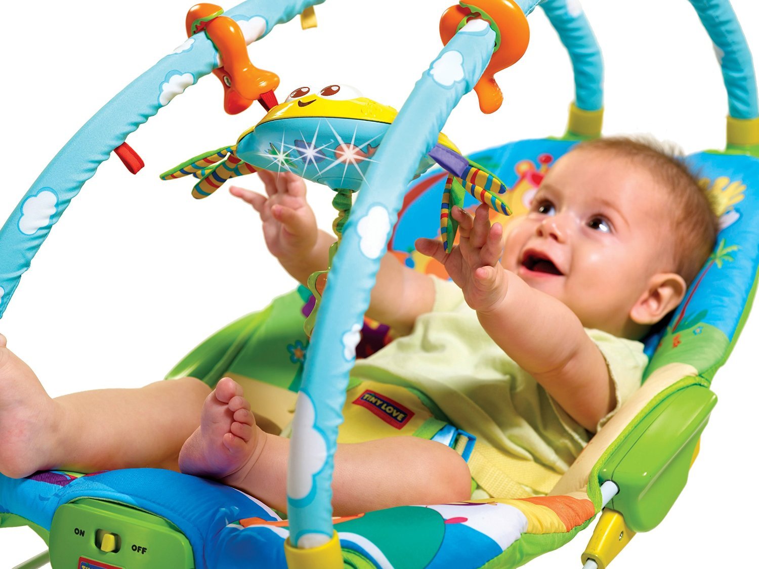 Tiny love cradle hotsell
