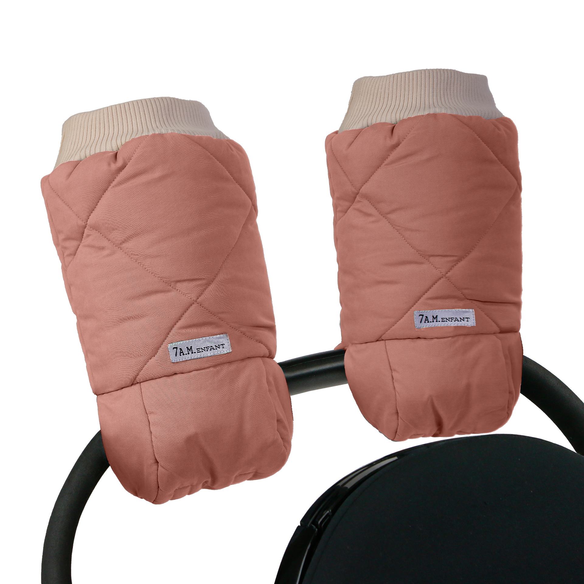7AM Warmmuffs - Benji Sherpa - Smokey Quilted 7AM Warmmuffs - Benji Sherpa - Smokey Quilted