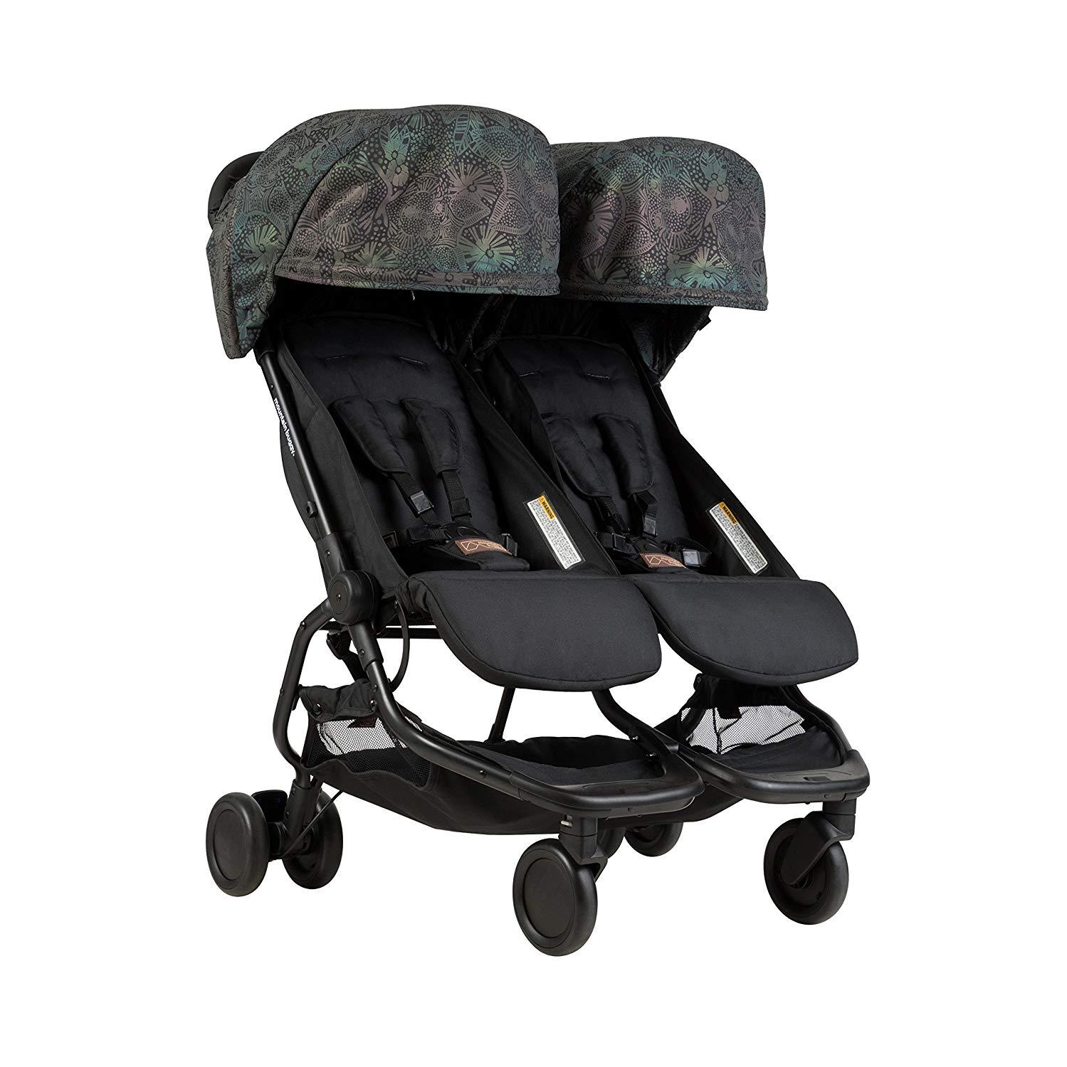 mawma double stroller Mountain Buggy Nano Duo Compact Double Stroller
