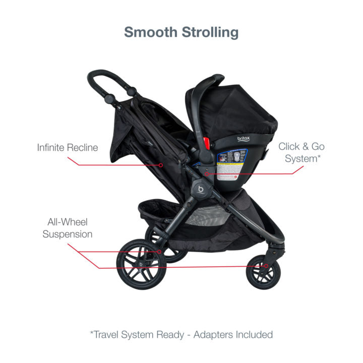 Britax B-Free + B-Safe Gen2 Flexfit Travel System