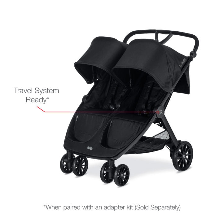 britax b ready double stroller accessories Britax B-Lively Double Stroller