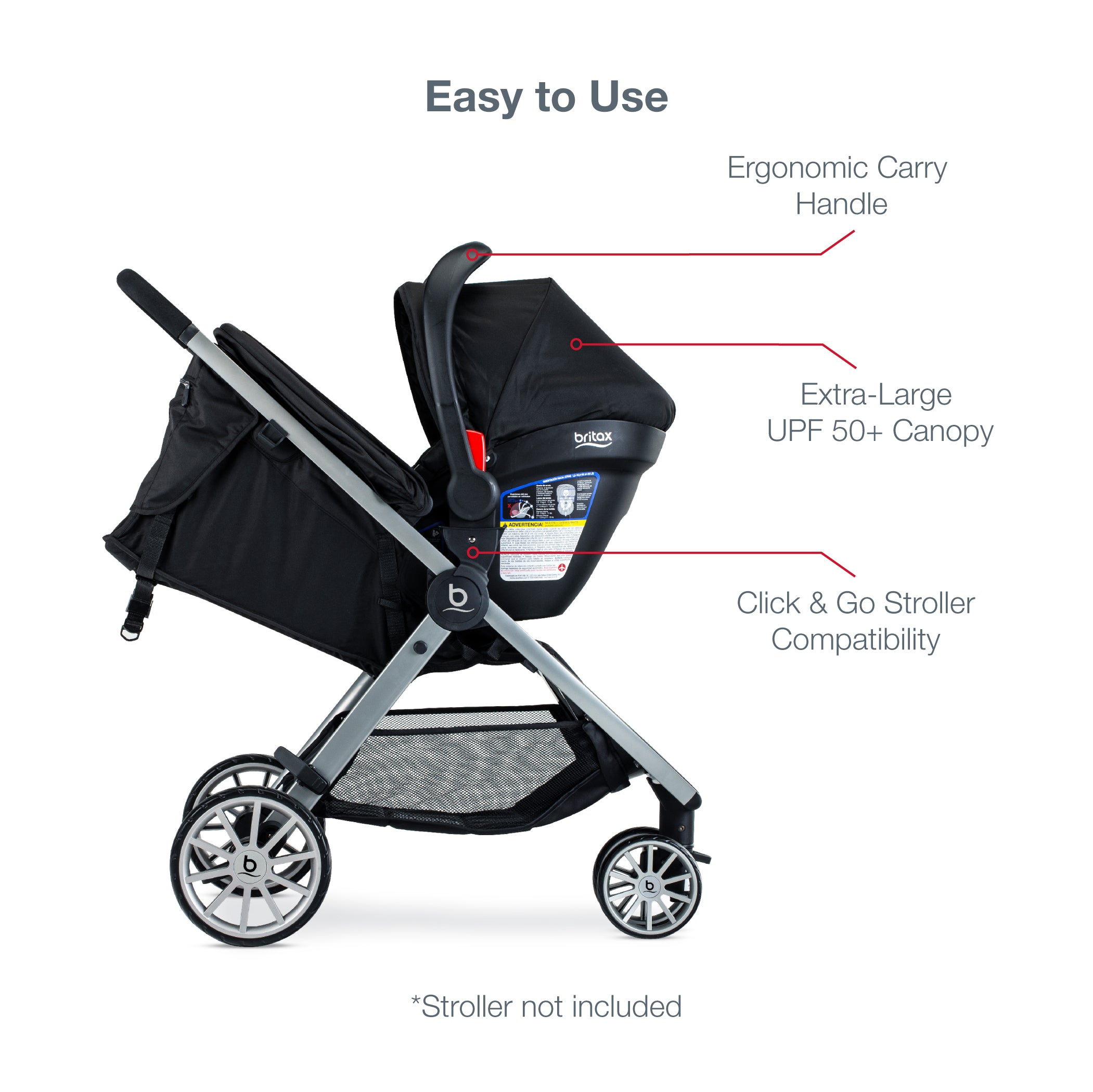 Britax b safe car seat stroller outlet