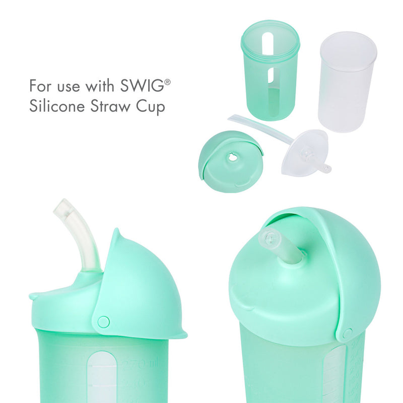 Boon Snug Universal Sippy Cup, Lids, and Straws