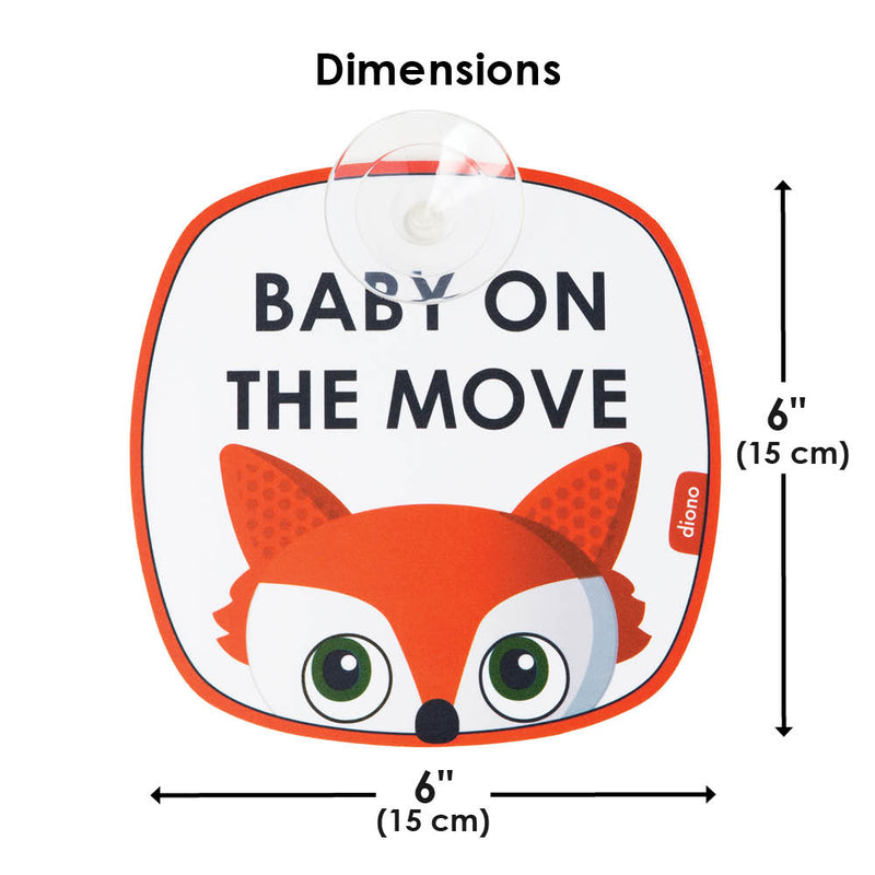Diono Baby On The Move Signs 2PK