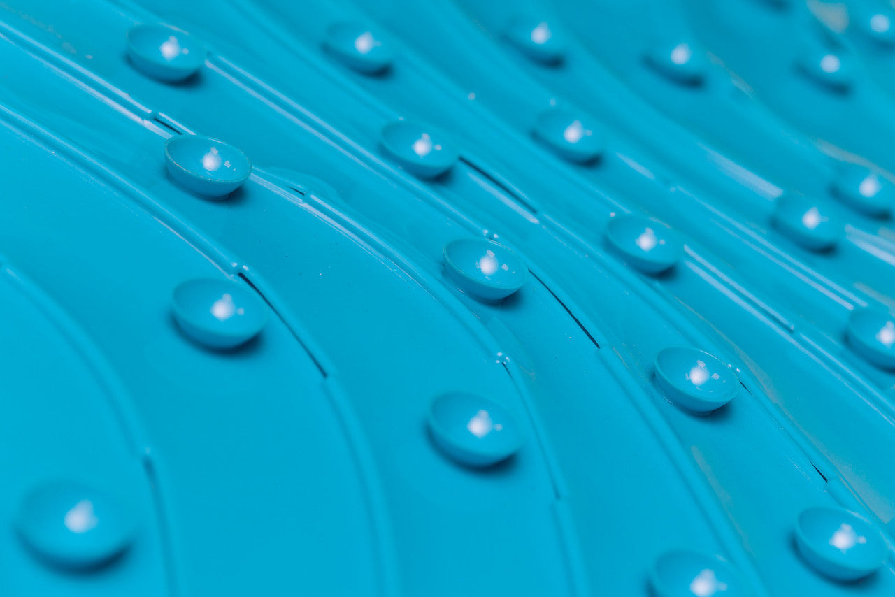 Boon Ripple Bath Mat Blue