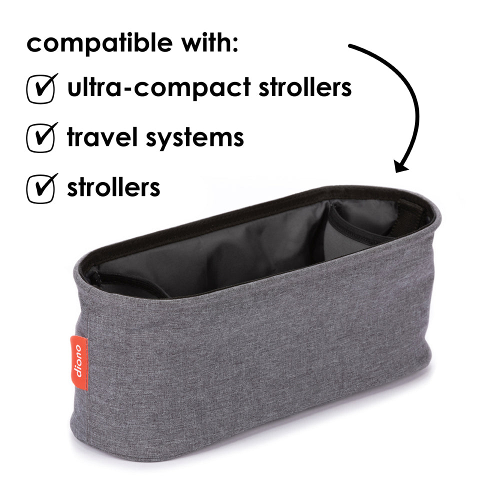 diono stroller travel bag Diono Buggy Buddy Stroller Organizer, Gray