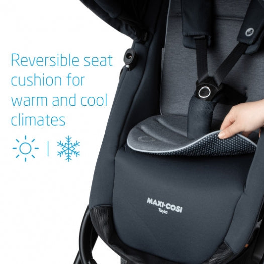 maxi cosi comfort cushion Maxi-Cosi Tayla Modular Stroller, Essential Graphite