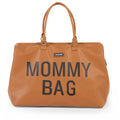 CHILDHOME MOMMY BAG LEATHER LOOK BROWN