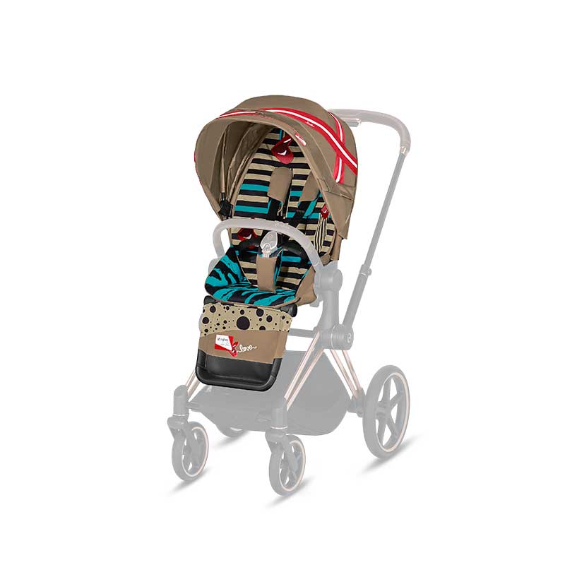 Cybex e-Priam Complete Stroller - Luxury of Travel Bundle