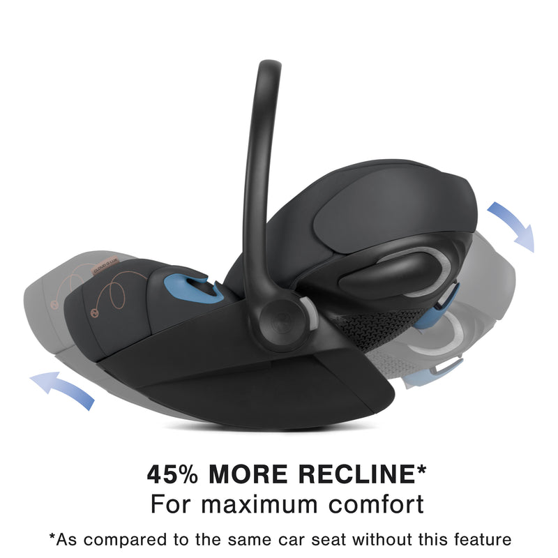 Cybex reclining car clearance seat