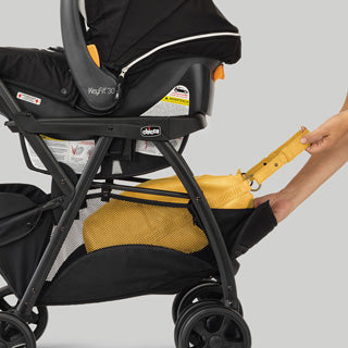 chicco black stroller Chicco KeyFit Caddy Frame Stroller