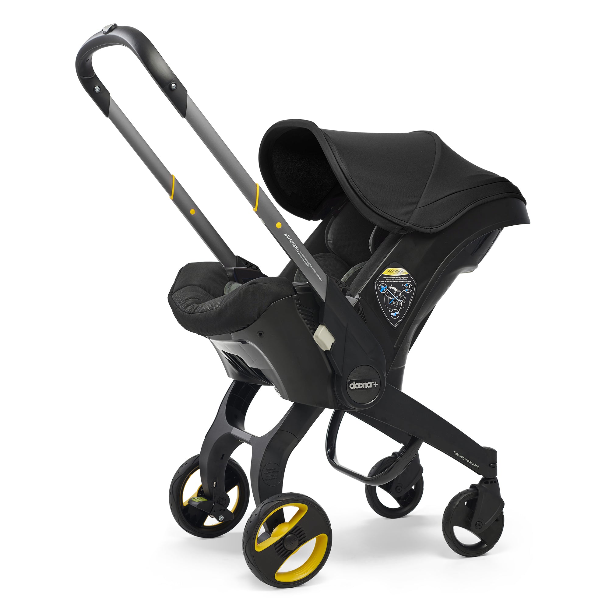 Doona Car Seat & Stroller and SensAlert Bundle